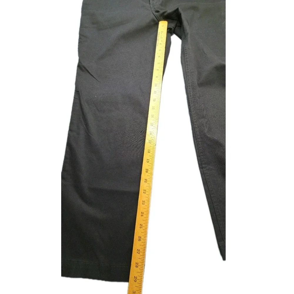 Dockers Alpha Khaki Chino Pants Men's 30x30 Charcoal Gray Smart 360 Flex Stretch